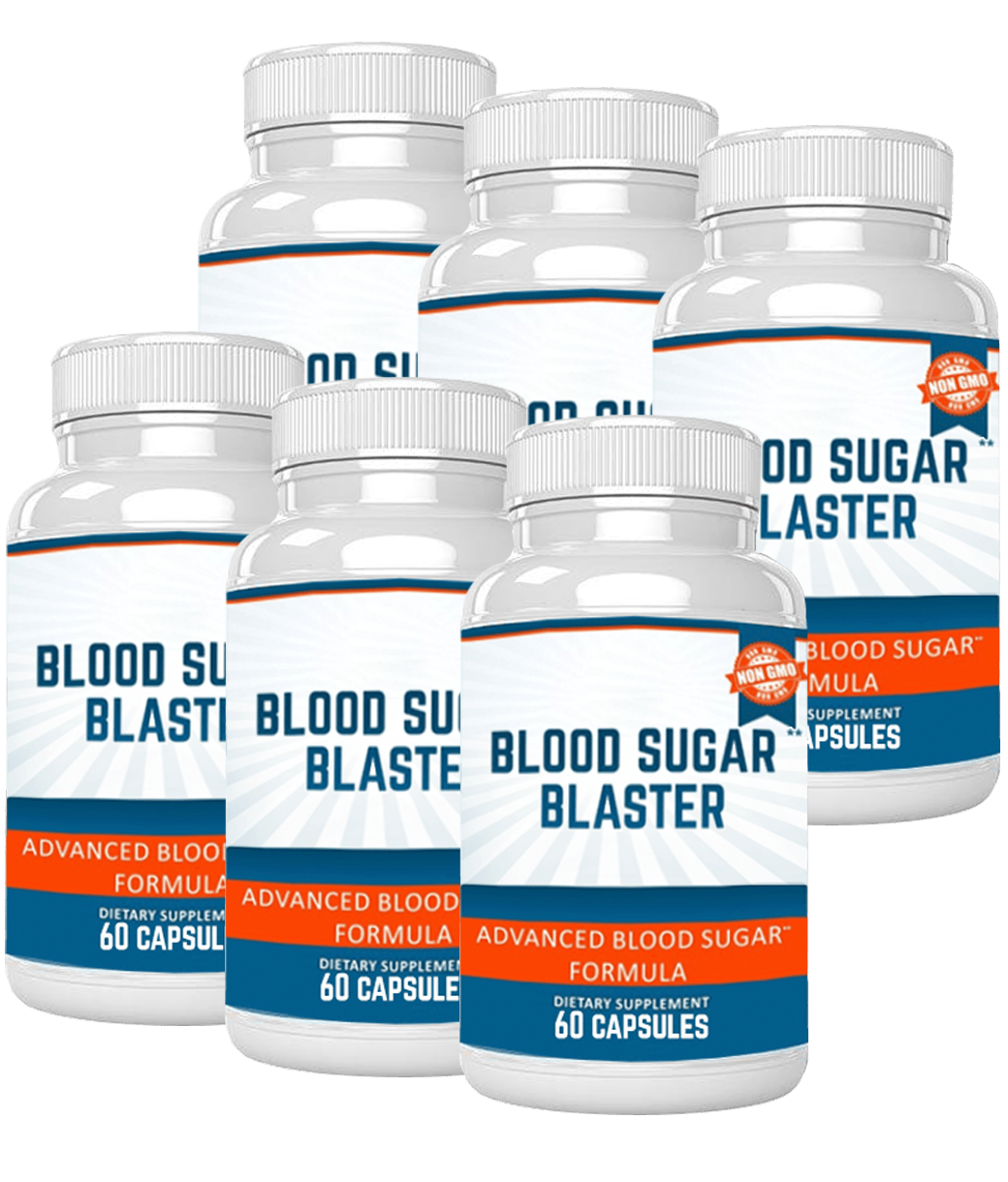 Blood Sugar Blaster 6-bottle stack — best value package