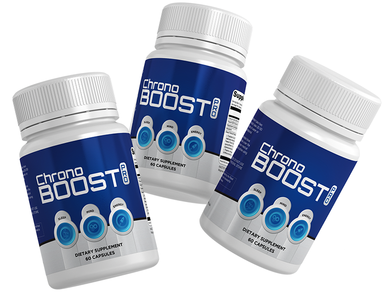 ChronoBoost Pro complete sleep mind energy supplement package