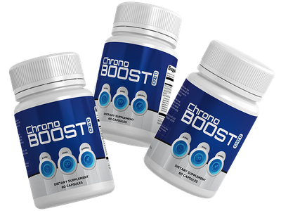 ChronoBoost Pro bottle close-up sleep mind energy formula